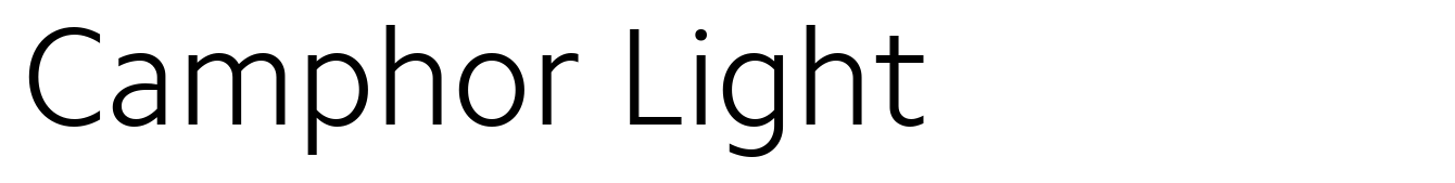 Camphor Light